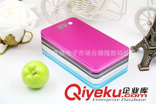 金屬移動電源批發超薄移動電源5000ma 禮品手機蘋果三星充電寶原始圖片2