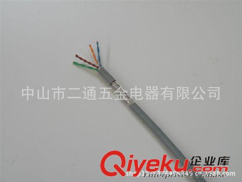 超五類純銅雙屏蔽網線/雙絞線屏蔽原始圖片3