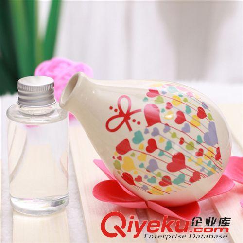 批發(fā) 陶瓷香薰藤條  室內(nèi)香薰無(wú)火香薰批發(fā) 波點(diǎn)瓶 香薰精油 香熏原始圖片3