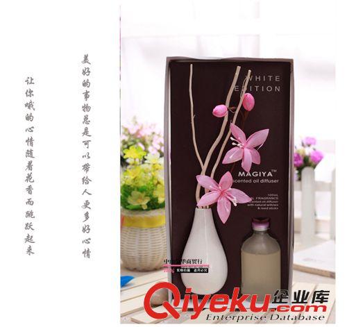 廠價直銷 新款白色愛迪生 無火室內(nèi)香薰精油　酒店房間藤條揮發(fā)原始圖片3