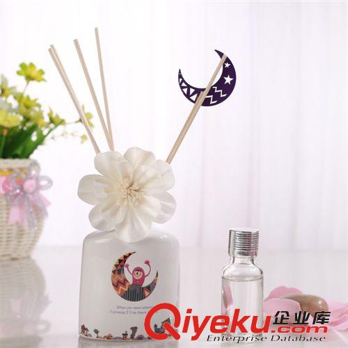 新款 月亮花仙子無(wú)火香薰 熏香創(chuàng)意商務(wù)節(jié)日禮品 無(wú)煙 香薰 無(wú)火原始圖片2