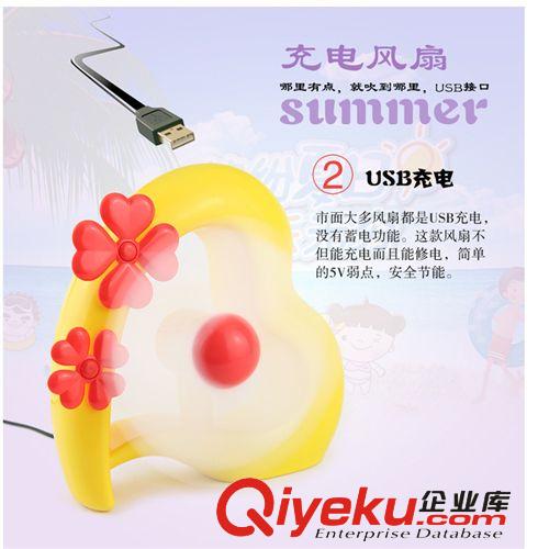 桌面迷你usb風(fēng)扇 可充電學(xué)生宿舍床頭便攜式大風(fēng)力手持掌上小電扇原始圖片3