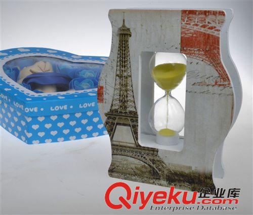 沙漏 創(chuàng)意禮品批發(fā) 創(chuàng)意禮物 巴黎鐵塔流沙 精品小擺設(shè) 中號(hào)原始圖片3