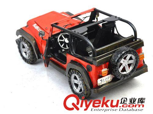 zakka gd鐵藝復(fù)古小汽車 家居裝飾品 婚房擺件 結(jié)婚禮物原始圖片3