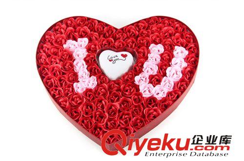 批發(fā) 玫瑰100朵情人節(jié)創(chuàng)意女朋友婚慶禮品工藝香皂花實用浪漫原始圖片2