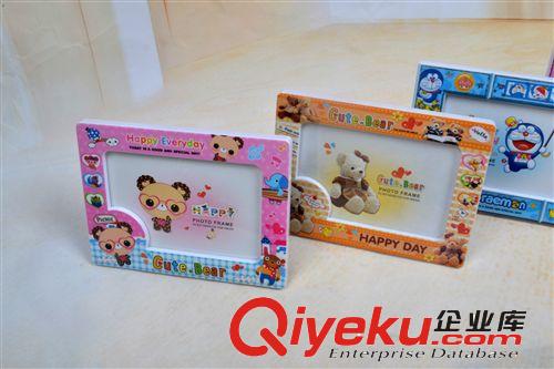廠家直銷 創(chuàng)意禮品 4R卡通泰迪熊相框 兒童相架 4款混色