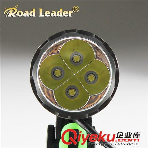 廠家直銷 強光頭燈車燈兩用5顆XML-T6燈珠充電頭燈車燈 自行車燈