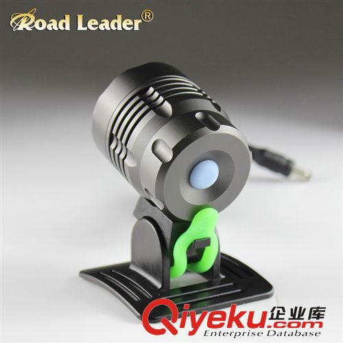 廠家直銷 強光頭燈車燈兩用 4顆XML-T6燈珠充電頭燈車燈 自行車燈原始圖片2
