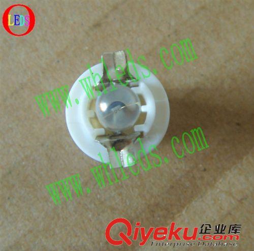 供應(yīng)T5 BAX8.5 1LED圓頭儀表燈，門燈，LED汽車燈原始圖片2