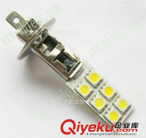 廠家直銷(xiāo)，汽車(chē)防霧燈 H1 5050 12smd，LED霧燈