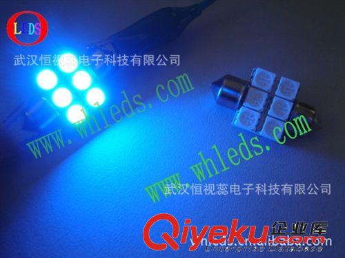 雙尖211 36mm5050 6SMD Canbus牌照燈,閱讀燈,后尾箱燈帶解碼功能