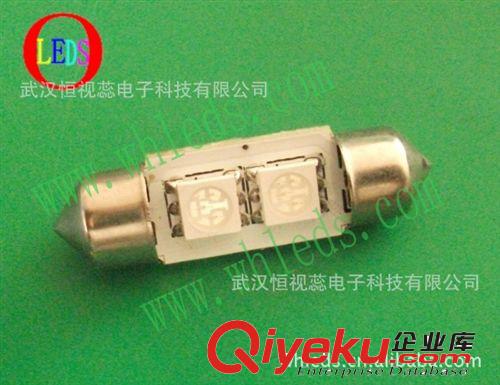 雙尖211 31mm  5050 2SMD牌照燈,車頂燈,LED汽車燈，車燈，LED燈原始圖片2