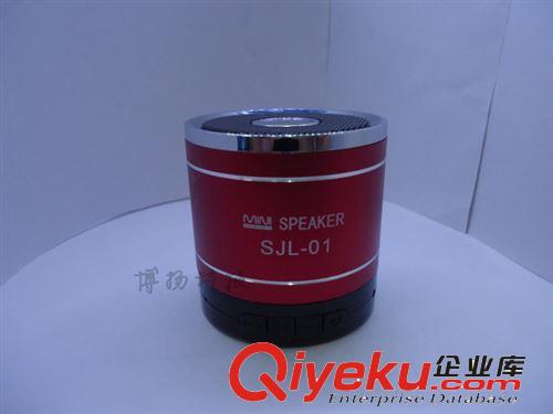 新款SJL-01插卡音箱收音機迷你音響便攜小音箱帶顯示屏mp3播放器原始圖片2