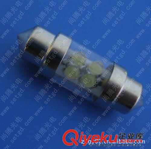 供應直插led牌照燈 雙尖36mm-8led-3mm牌照燈 優質低價！！！原始圖片3