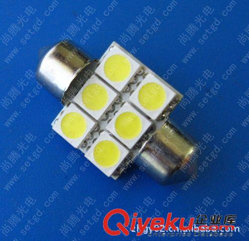 專業(yè)生產(chǎn)led雙尖燈 雙尖36mm-3SMD-5050牌照燈 節(jié)能環(huán)保型