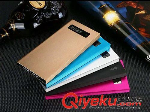 廠家直銷超薄充電寶10000毫安大容量顯示大書本出門必備移動電源原始圖片2