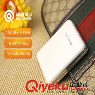 迪思拜爾通用型移動電源超長續(xù)航聚合物鋰電池 12000毫安充電寶原始圖片2