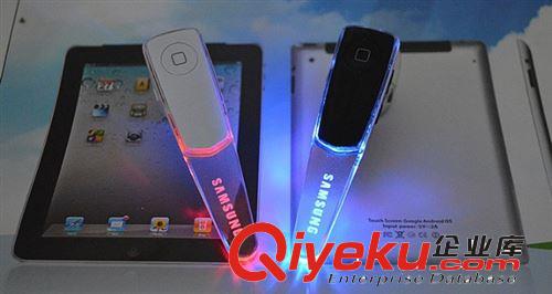 三星HM5800藍牙耳機 立體聲 小米HTC索尼通用一拖二 配雙耳掛原始圖片3