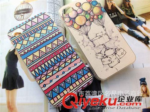 氣球復古彩繪iphone4s手機殼iphone5手機殼保護套蘋果手機殼原始圖片3