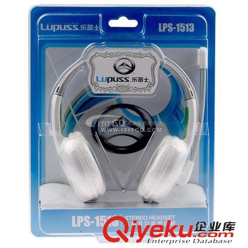 樂(lè)普士 1513 帶麥克風(fēng)立體聲電腦耳機(jī) 頭戴式耳機(jī)  耳機(jī)耳麥 批發(fā)原始圖片3