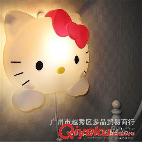 廠家直銷 新款 hellokitty創(chuàng)意床頭燈 裝飾燈 卡通壁燈