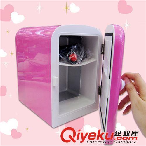 廠家直銷 新款 Hello kitty卡通迷你創(chuàng)意家居冰箱 居家旅行必備原始圖片2