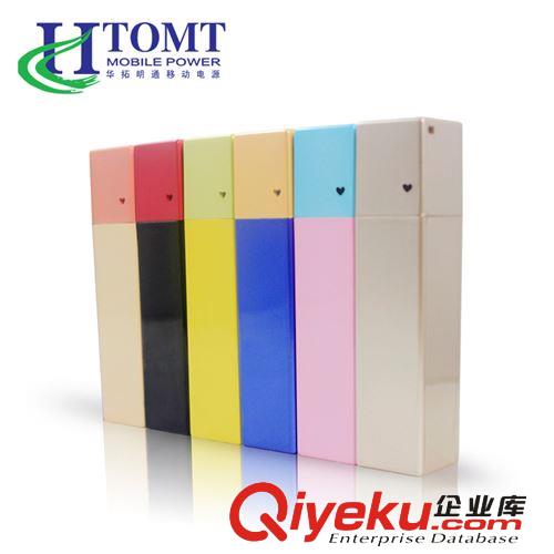 土豪金2600mAh方形移動(dòng)電源 手機(jī)充電寶 powerbank充電寶原始圖片3