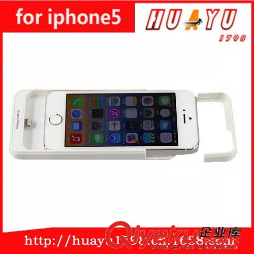 超薄iphone5 5s手機(jī)背夾電池 手機(jī)充電寶 蘋果5 5s背夾充電寶原始圖片2