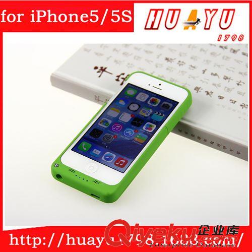 背夾工廠批發(fā) Iphone5/5s通用背夾移動電源 背夾電池 彩色可選原始圖片2