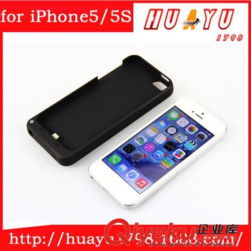 背夾工廠批發(fā) Iphone5/5s通用背夾移動電源 背夾電池 彩色可選原始圖片3