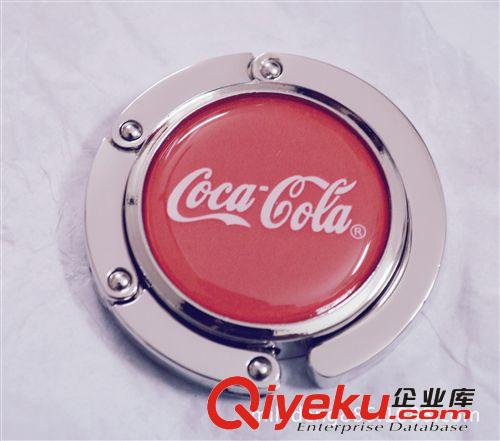 廣東廠家供應(yīng)coca cola（貼紙滴膠可添加任意LOGO）掛包鉤