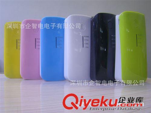 廠家直銷超薄 小魚嘴帶照明4800mAh 移動電源批發(fā)手機充電寶