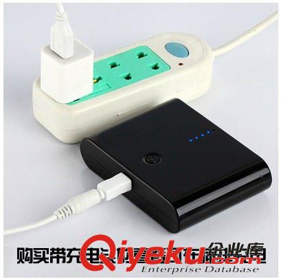 移動電源 批發 工廠供應大容量12000毫安IPHONE4 三星 HTC充電寶原始圖片2