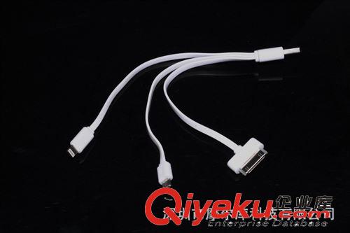 數(shù)據(jù)同步蘋果4S lED發(fā)光充電線批發(fā)OEM
