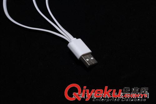 移動(dòng)電源充電線蘋果安卓手機(jī)MICRO/IPAD一拖三連接線 批發(fā) OEM原始圖片3