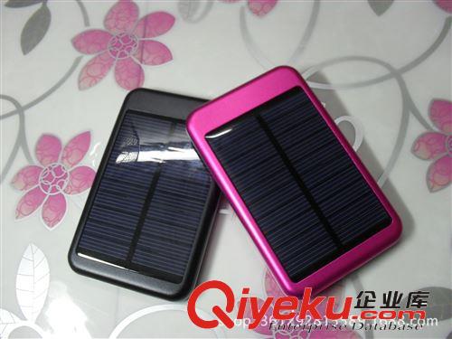 超薄聚合物10000毫安充電寶 多經平滑太陽能+移動電源 廠家直銷原始圖片2