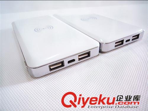 8000ma毫安無線充電移動電源 蘋果三星無線充電寶 超薄聚合物電源原始圖片2