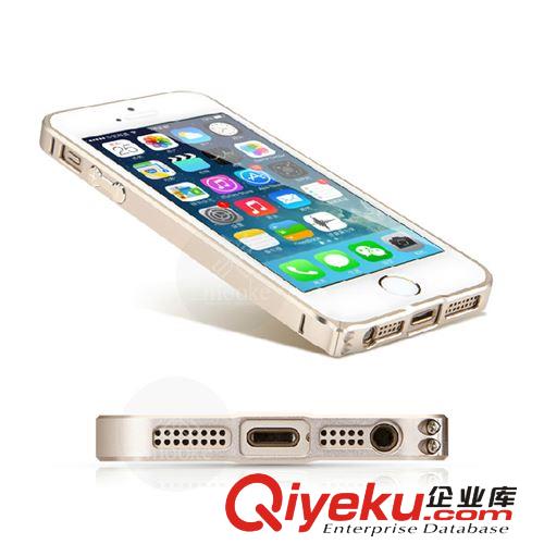 廠家降價 mooke 蘋果5手機殼 iPhone5金屬邊框 抗摔螺絲金屬邊框原始圖片3
