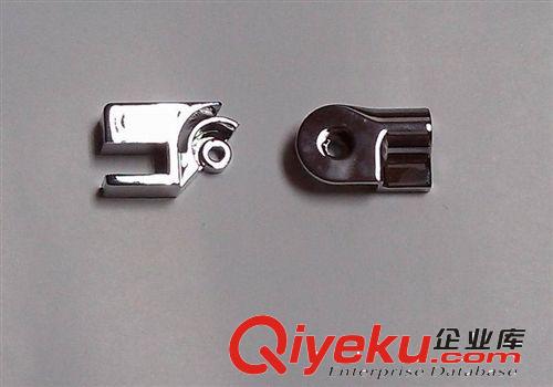 淋浴房配件廠{zx1}推出鋁型材全套配件180度玻璃夾原始圖片2