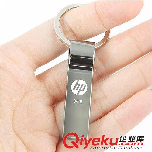 u盤批發 惠普u盤 惠普V285W 5年保固 防水金屬足量u盤 指環王u盤原始圖片3