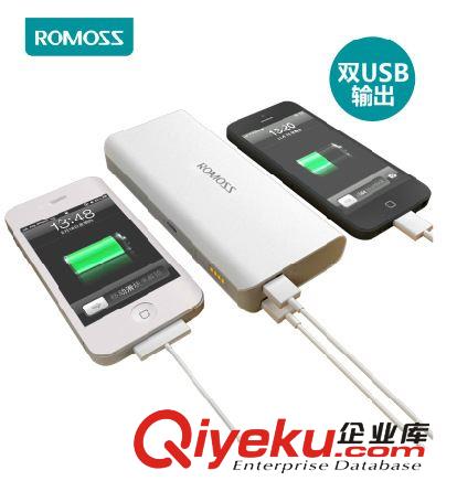 批發三星手機蘋果5 小米移動電源ROMOSS羅馬仕 10400毫安 充電寶原始圖片3