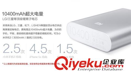廠家直批小米移動電源10400mah毫安zp通用充電寶 成品套料原始圖片2