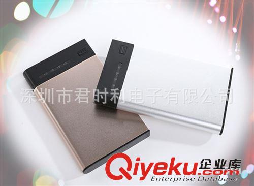 廠家直銷 超大容量便攜式移動電源 USB輸出接口 金色原始圖片2