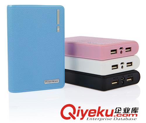 廠價供應錢包移動電源9000毫安禮品手機充電寶18650 雙USB輸出原始圖片3
