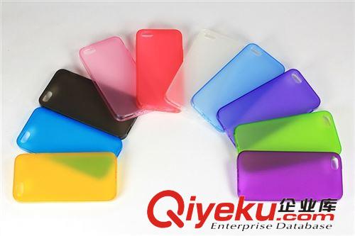 iphone5 手機殼帶防塵塞硅膠手機套 蘋果5代GGMM同款TPU清水套原始圖片3
