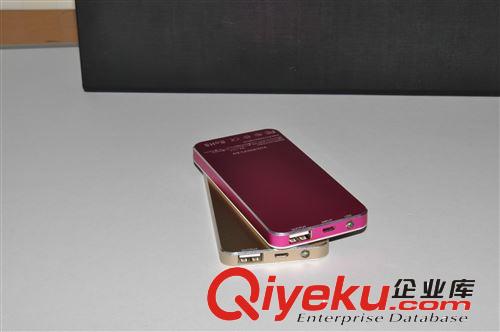 土豪金蘋果5S手機充電寶 超薄聚合物移動電源 禮品 禮物淘寶{sx}原始圖片2