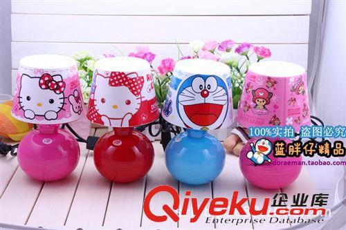 Hello kitty 叮當貓 可愛萌系 節能 臺燈 燈 小夜燈 床頭燈原始圖片3