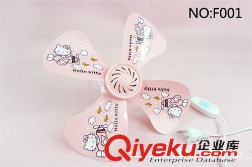 新款HELLO KITTY塑料夾子風(fēng)扇迷你卡通風(fēng)扇凱蒂貓KT風(fēng)扇