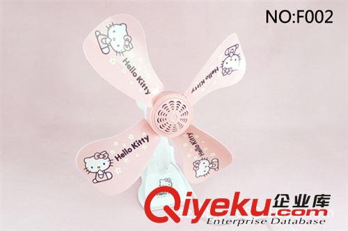 新款HELLO KITTY塑料夾子風(fēng)扇迷你卡通風(fēng)扇凱蒂貓KT風(fēng)扇