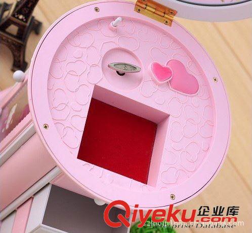 創(chuàng)意hello kitty 兒童音樂盒 可愛首飾盒/收納盒 帶掛鉤 生日禮物